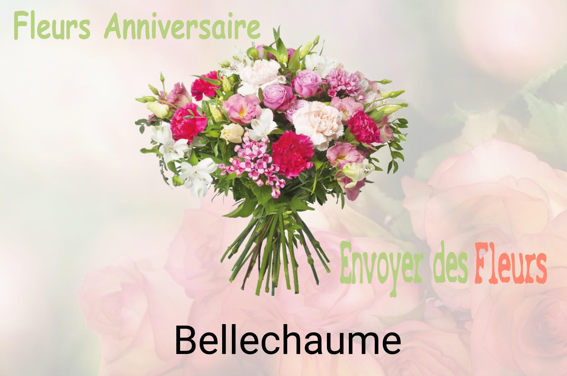 Bouquet de fleurs d’anniversaire livré à Bellechaume