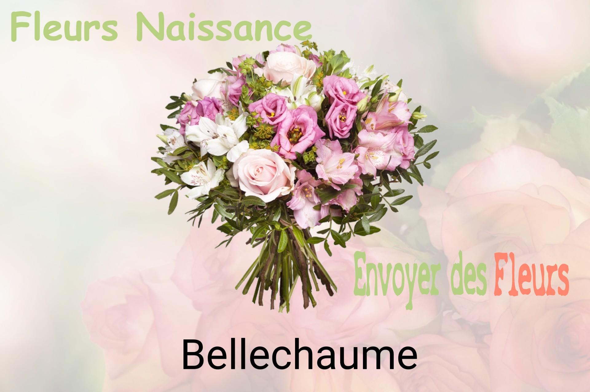 Bouquet de fleurs de naissance livré à Bellechaume